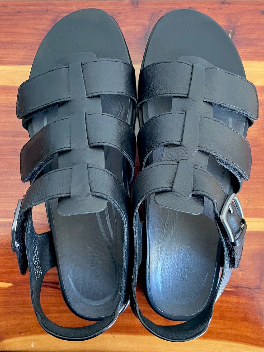 Aetrex Romy Leather Sandals - Picture 5 of 5